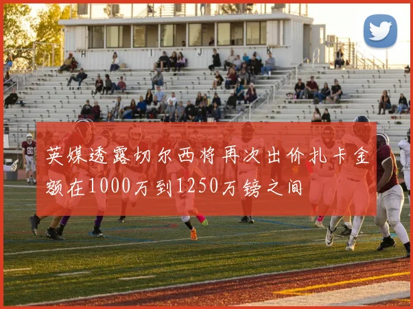 英媒透露切尔西将再次出价扎卡金额在1000万到1250万镑之间